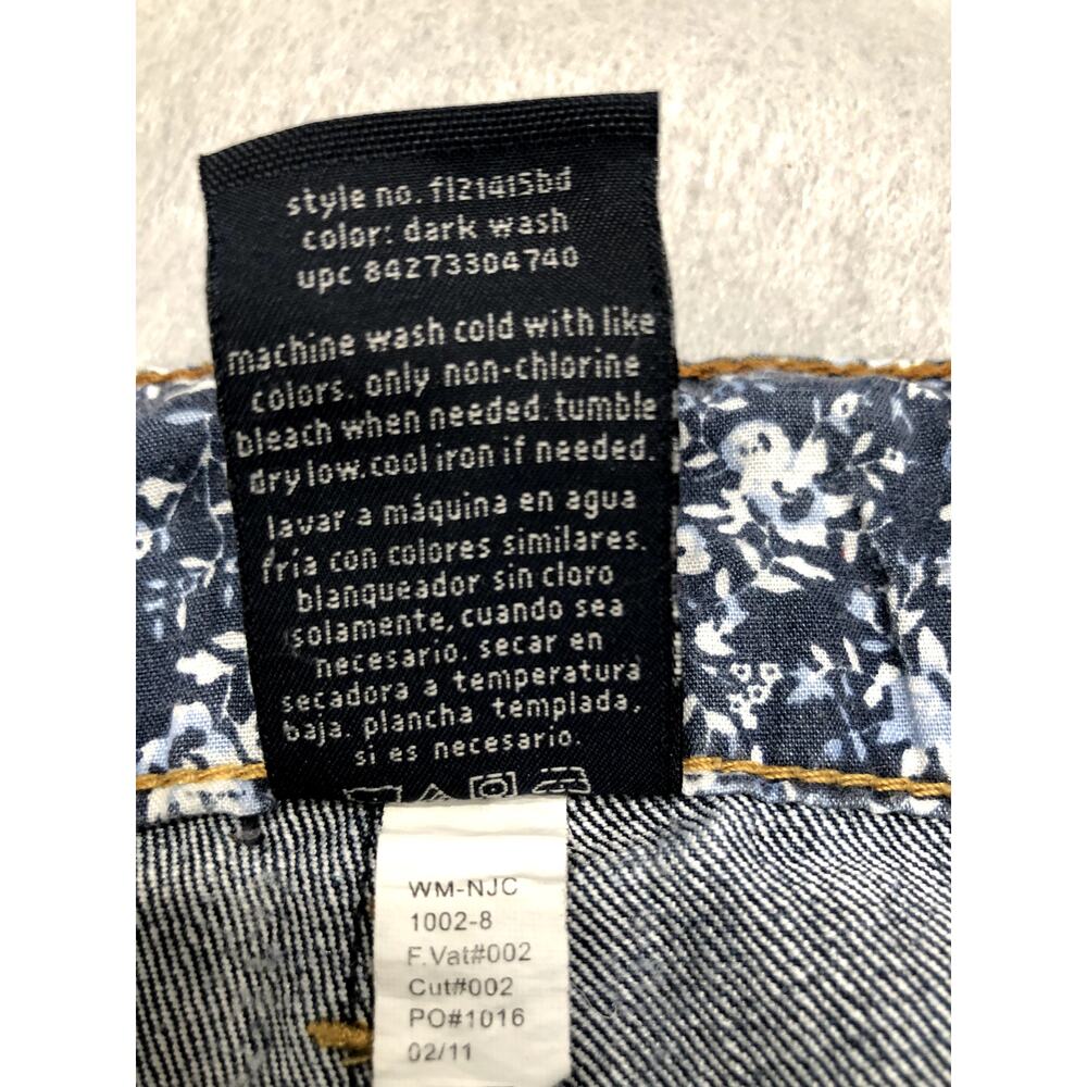 Faded Glory Womens Cropped Stretch Jeans  Size 8 - Picture 11 of 11